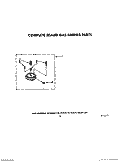 COMPLETE SEALED GAS BURNER Diagram and Parts List for KGCT365XBL0  KitchenAid Cooktop
