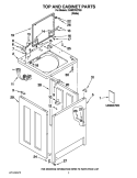 UNIT PARTS Diagram and Parts List for KSRV22FVSS01  KitchenAid Refrigerator