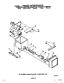 FREEZER INTERIOR Diagram and Parts List for ED22DWXTG05  Whirlpool Refrigerator