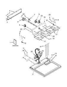 Part Location Diagram of W11243996 Whirlpool KNOB