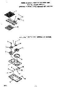 ^electric Grill Diagram and Parts List for 21E2X0E  Roper Range