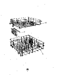 ^rack Diagram and Parts List for 8579900  Roper Dishwasher
