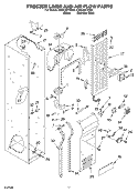 Part Location Diagram of 2208980 Whirlpool RAIL-EVAP