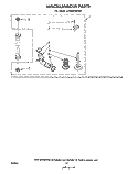 MISCELLANEOUS , LITERATURE AND OPTIONAL Diagram and Parts List for LA9800XMW0  Whirlpool Washer