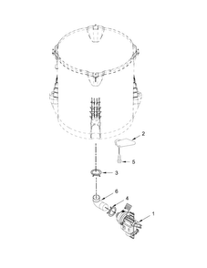 Part Location Diagram of W10637932 Whirlpool SHIELD