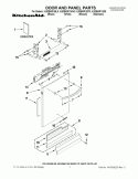 Part Location Diagram of W10205338 Whirlpool PANEL-TOE