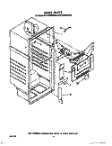 LINER Diagram and Parts List for ET14CMXWW00  Whirlpool Refrigerator