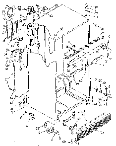 Cabinet Diagram and Parts List for ET20NKXSG11  Whirlpool Refrigerator