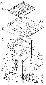 Compartment Separator Diagram and Parts List for ET16AKXSF02  Whirlpool Refrigerator
