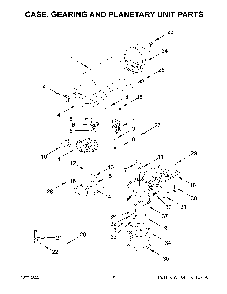 Part Location Diagram of W11646528 Whirlpool GEAR-PINON
