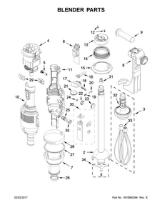 Part Location Diagram of W10860177 Whirlpool KNOB