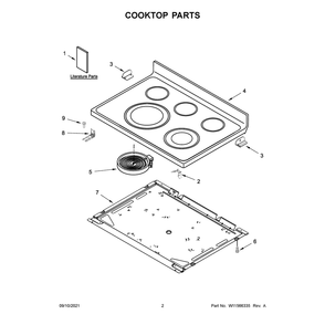 Part Location Diagram of W11451584 Whirlpool HARNS-WIRE