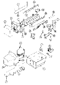 06 - Ice Maker And Bin Diagram and Parts List for RB234RLDV  Whirlpool Refrigerator