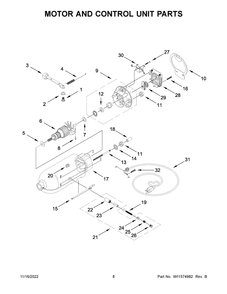 Part Location Diagram of W11556282 Whirlpool CORD-POWER