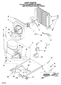 UNIT PARTS Diagram and Parts List for KUIV18NNMM0  KitchenAid Ice Maker