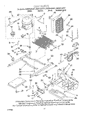 UNIT Diagram and Parts List for GS6SHAXKB01  Whirlpool Refrigerator