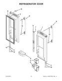 Part Location Diagram of 13107883BQ Whirlpool DOR-FIP BL