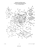 Part Location Diagram of 308861 Whirlpool Insulation-Oven Back