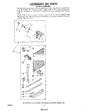 ACCESSORY KIT Diagram and Parts List for ACP552XS0  Whirlpool Air Conditioner