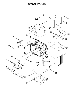 Part Location Diagram of W11688574 Whirlpool INSULATION