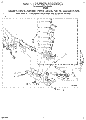 3401771 BURNER ASSEMBLY Diagram and Parts List for KGYL517BWH2  KitchenAid Dryer