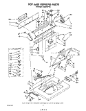 TOP AND CONSOLE Diagram and Parts List for LA5380XPW2  Whirlpool Washer