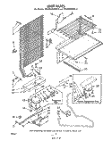 UNIT Diagram and Parts List for ET14DCXMWR1  Whirlpool Refrigerator