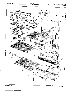03 - Fresh Food Compartment Diagram and Parts List for TNT157  Whirlpool Refrigerator