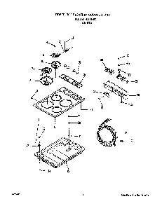 Part Location Diagram of 330439 Whirlpool Wire harness