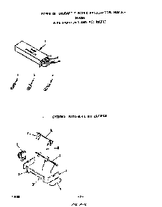 ^rotisserie Kit Diagram and Parts List for 2492*0A  Roper Range