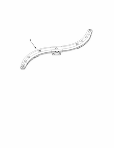 Lower Washarm Parts Diagram and Parts List for 66515023K113  Kenmore Dishwasher