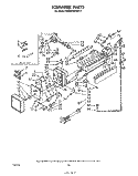 ICE MAKER Diagram and Parts List for ED26SSXRWR0  Whirlpool Refrigerator