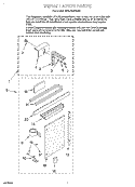 INSTALLATION PARTS Diagram and Parts List for BPAC1230AS2  KitchenAid Air Conditioner