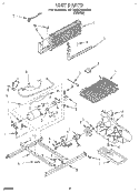UNIT Diagram and Parts List for ET18SKRAW00  Whirlpool Refrigerator