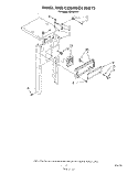 PANEL AND CONTROL Diagram and Parts List for NC800AV1  Whirlpool Trash Compactor