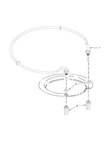 Heater Parts Diagram and Parts List for WDT910SSYB3  Whirlpool Dishwasher
