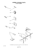 WIRING HARNESS Diagram and Parts List for DU9000XR1  Whirlpool Dishwasher