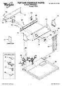 Part Location Diagram of 8577190 Whirlpool Installation Instructions