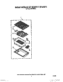 GRILLE MODULE KIT RCK891-2 (816531) Diagram and Parts List for RS575PXR5  Whirlpool Range