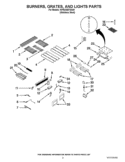Part Location Diagram of W10137085 Whirlpool LIGHT-GRIL