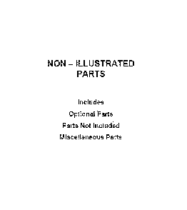 Optional parts (not included) Diagram and Parts List for 8TWTW6000JW0  Whirlpool Washer
