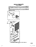 INSTALLATION Diagram and Parts List for AR0700XX0  Whirlpool Air Conditioner