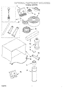 OPTIONAL Diagram and Parts List for CAH8WRK0  Crosley Air Conditioner