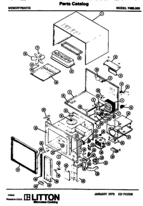 Part Location Diagram of M20D127 Whirlpool NLANAIR BAFFLE