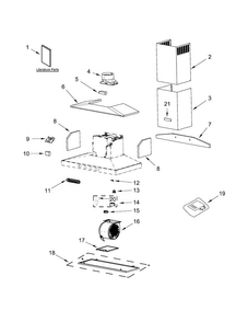 Part Location Diagram of W11688395 Whirlpool INSULATION