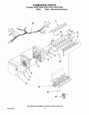 Part Location Diagram of W10249475 Whirlpool HARNS-WIRE