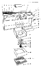 Range Hood Assembly Diagram and Parts List for 15552292  Kenmore Range Hood