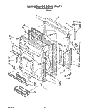 Part Location Diagram of 819245 Whirlpool Black Handle Insert