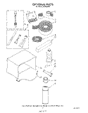 LIT/OPTIONAL Diagram and Parts List for X05002W00  Roper Air Conditioner