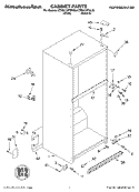 Part Location Diagram of LIT2195462 Whirlpool Use & Care Guide